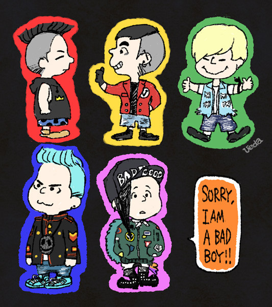 PEANUTS × BIGBANG
