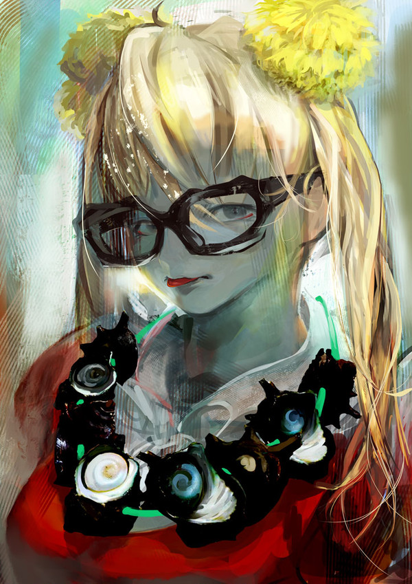 サザエの落書き