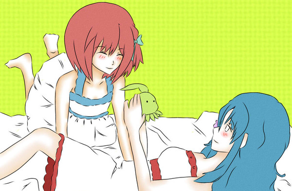 Nagisa and Chieri