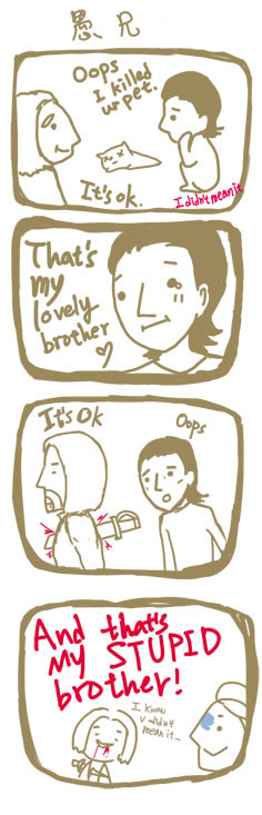 STUPID BROTHER