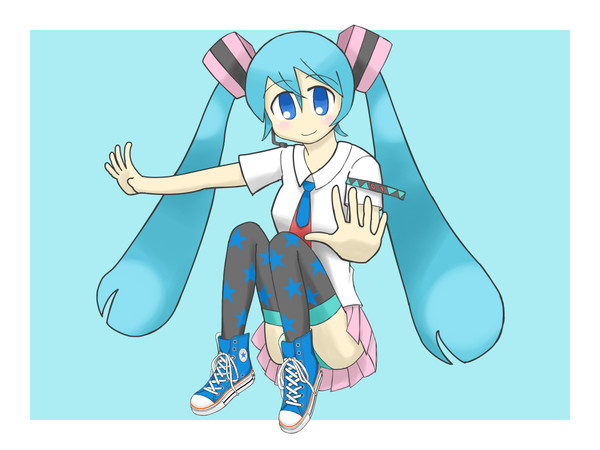 ミク+コンバース