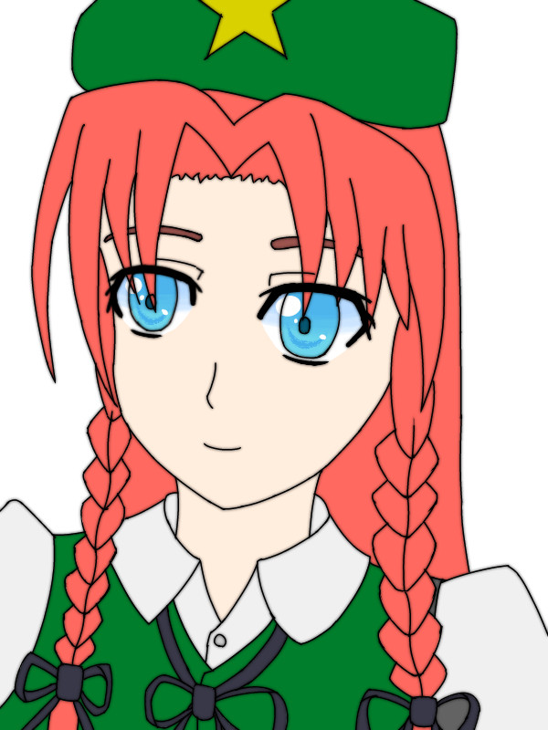 ちょっと太眉美鈴