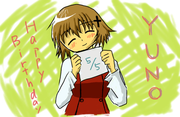 5月5日　Happy Birthday ゆのっち
