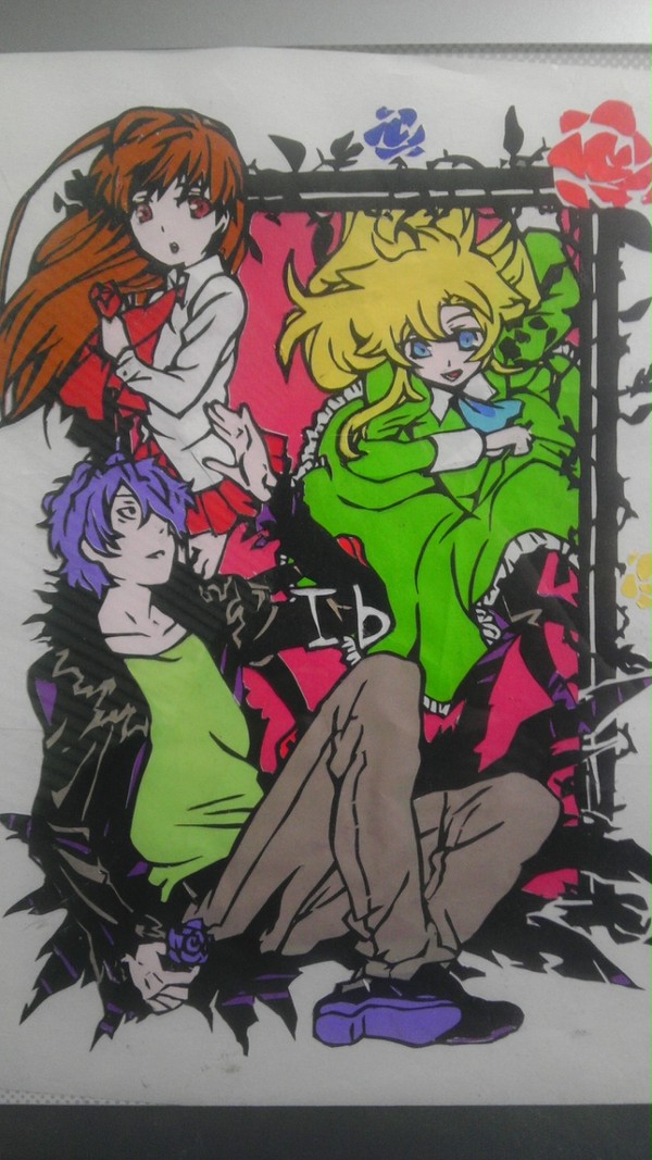 Ib イヴ 切り絵