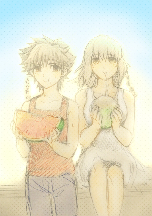 【F/Z落書き】熱帯島の夏