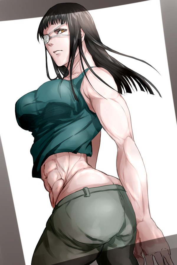 ムキムキお姉さん