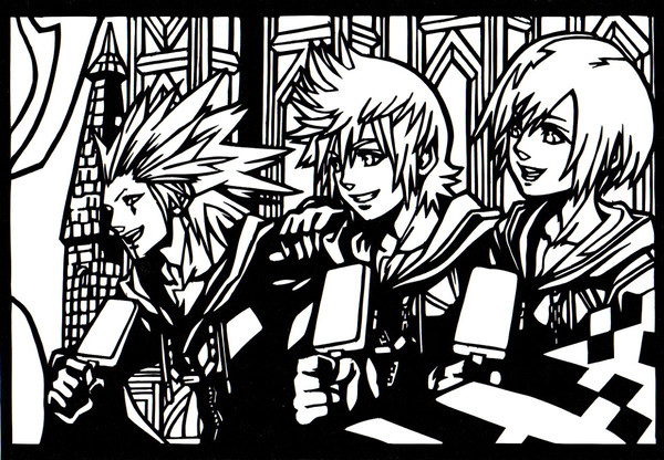 KH 358/2　切り絵