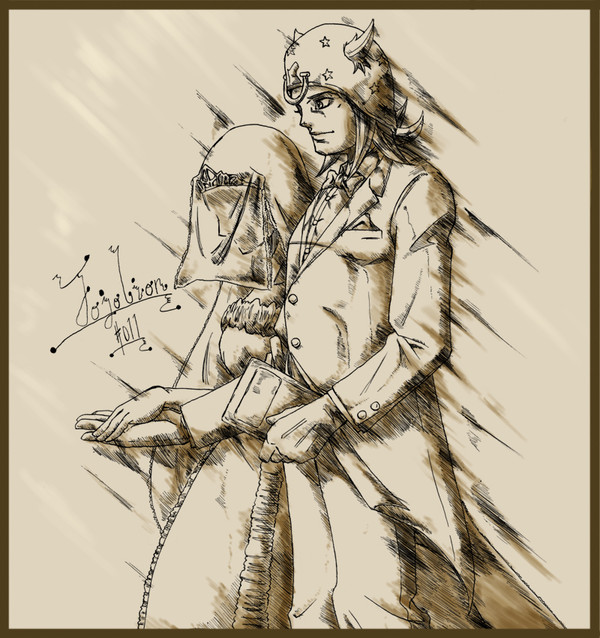 【今月のジョジョリオン絵】ジョニィの挙式