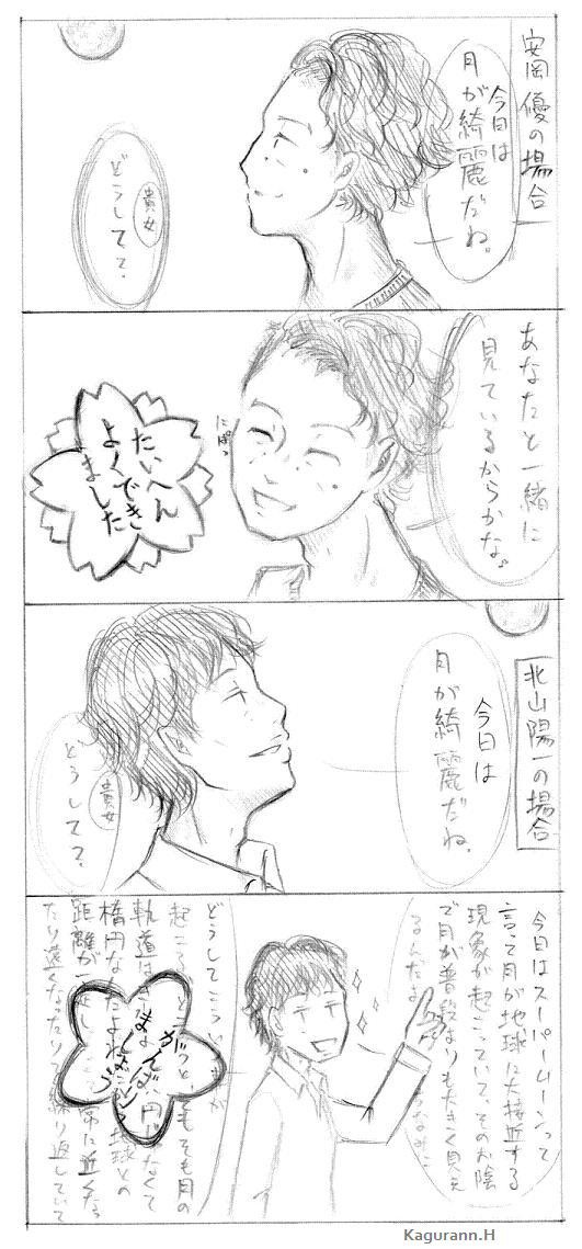 スーパームーンの夜