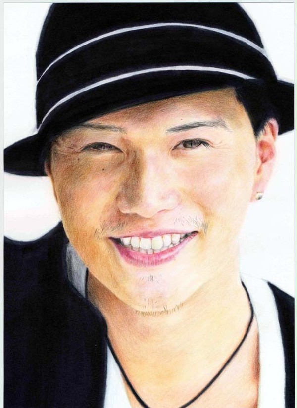 市原隼人似顔絵♪