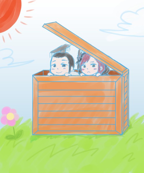 木箱仲間！