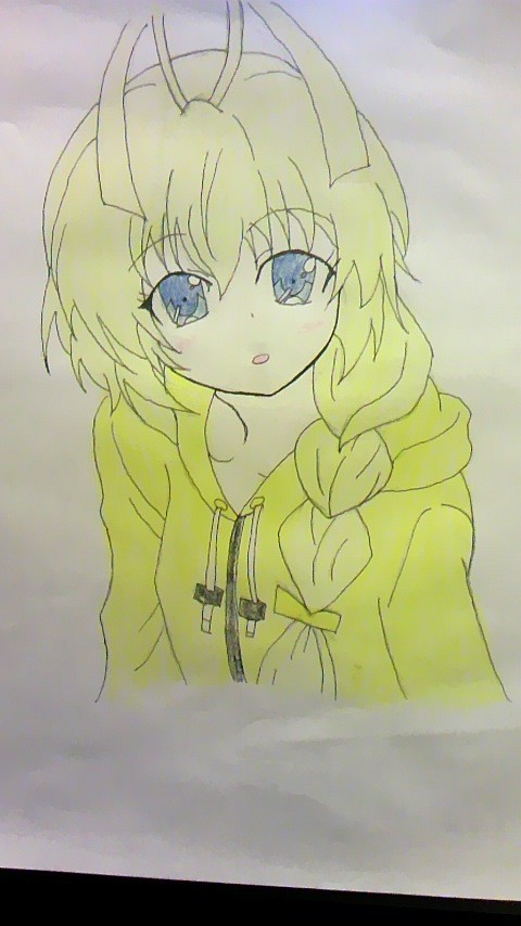 画力向上のためにアナログでハス太君を描いてみた