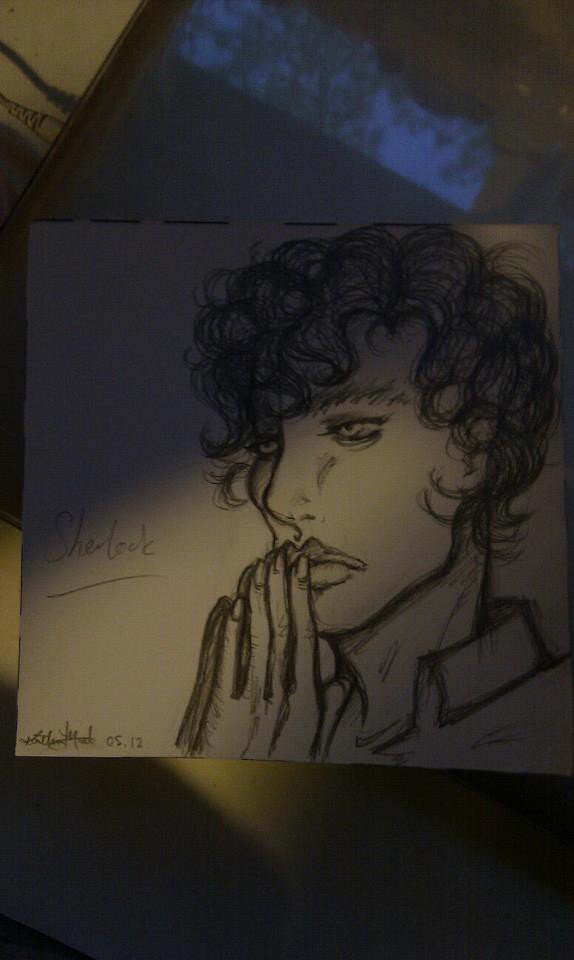 sherlock doodle