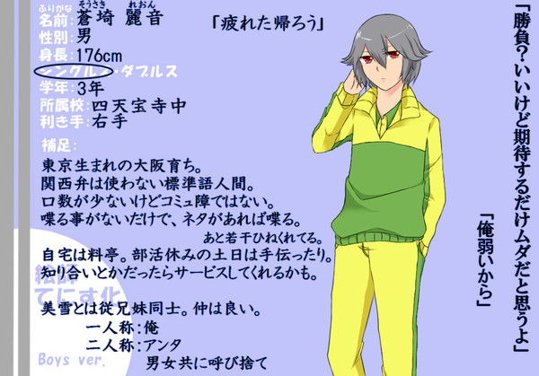 【絵師てにす化】蒼埼麗音【9】