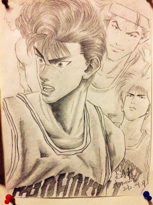 SLAM DUNK （スラムダンク）手绘