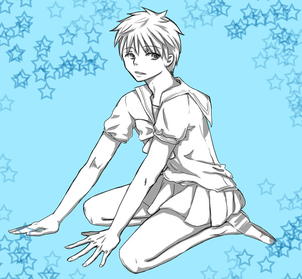 黑子水手服...噗友點(?