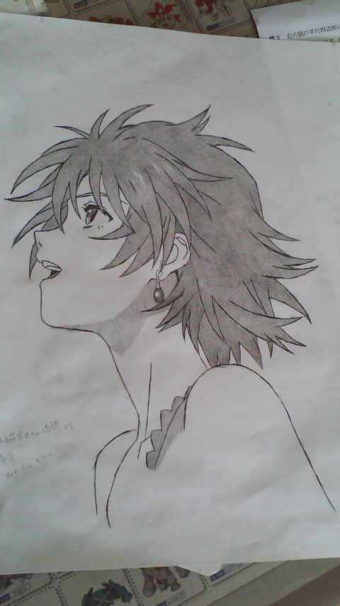とある飛空士への追憶　　ファナ・デル・モラルを描いてみた