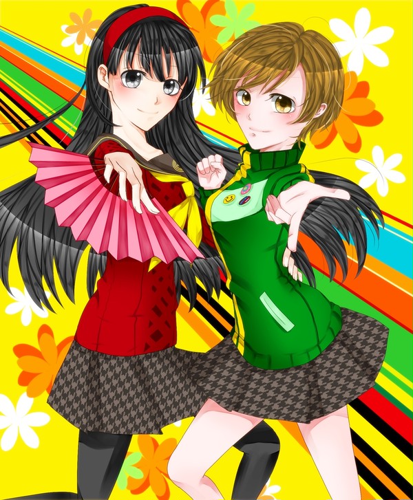 雪子と千枝