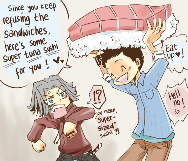 KHR: Happy Yama & terrified Goku