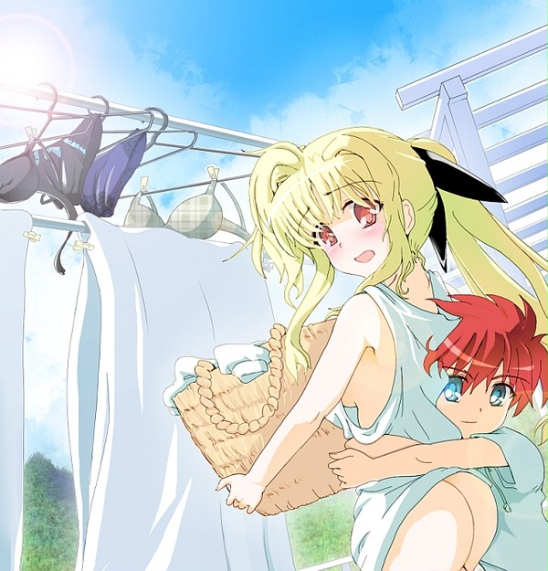 フェイトとエリオ