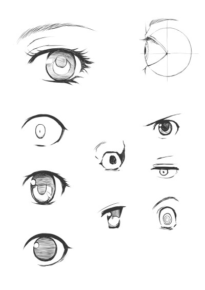 目の練習