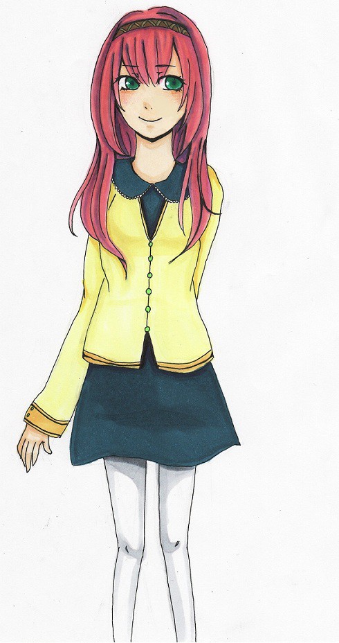 無背景私服ルカちゃん