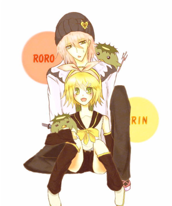 ピンクと黄色