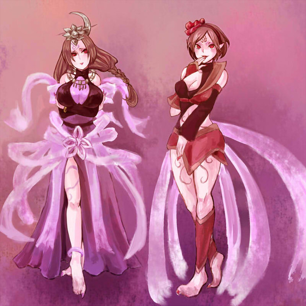 【リクエスト】妲己軍風な孫尚香と蔡文姫
