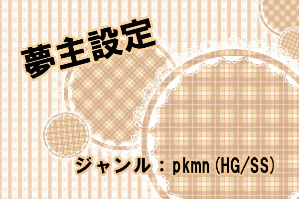 夢主設定2