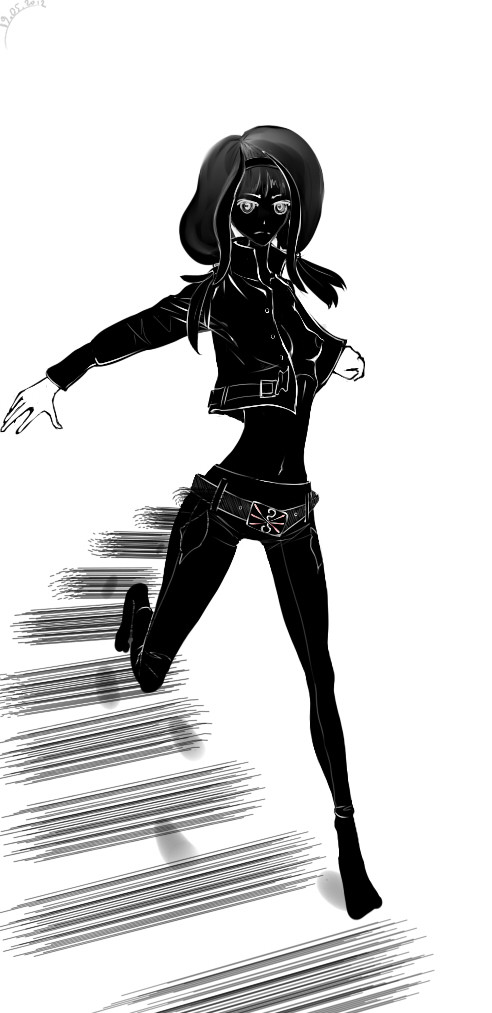 Running girl...