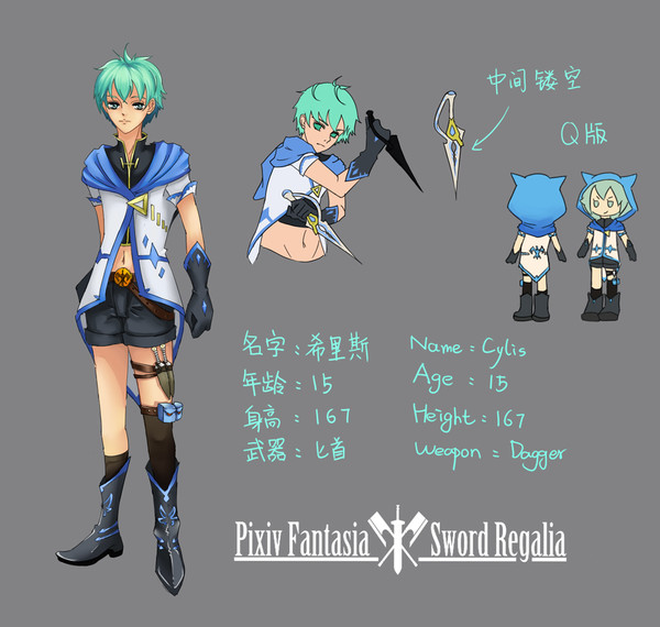 【PFSR】Cylis設定（中国語注意）