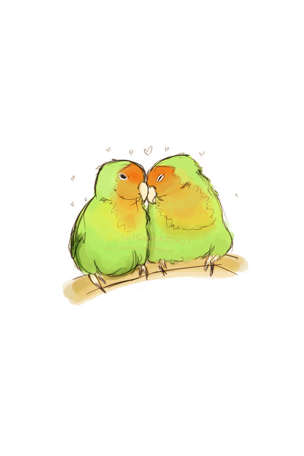 Heart Birds