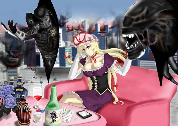 現実世界に東方勢が攻めてきた 八雲紫ver