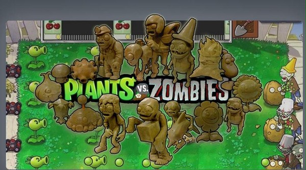 Plantsvs.Zombies泥人形