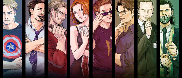 The Avengers 詰め