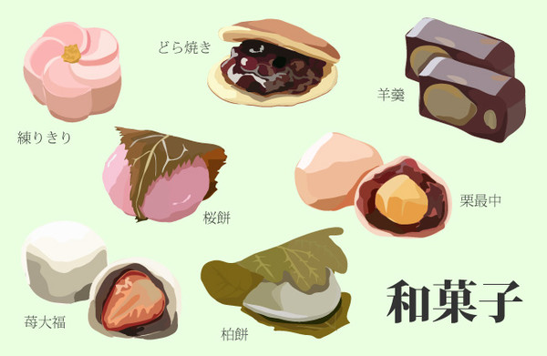 日本のお菓子