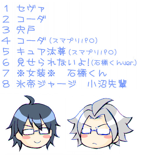 アイコンとかパロとか