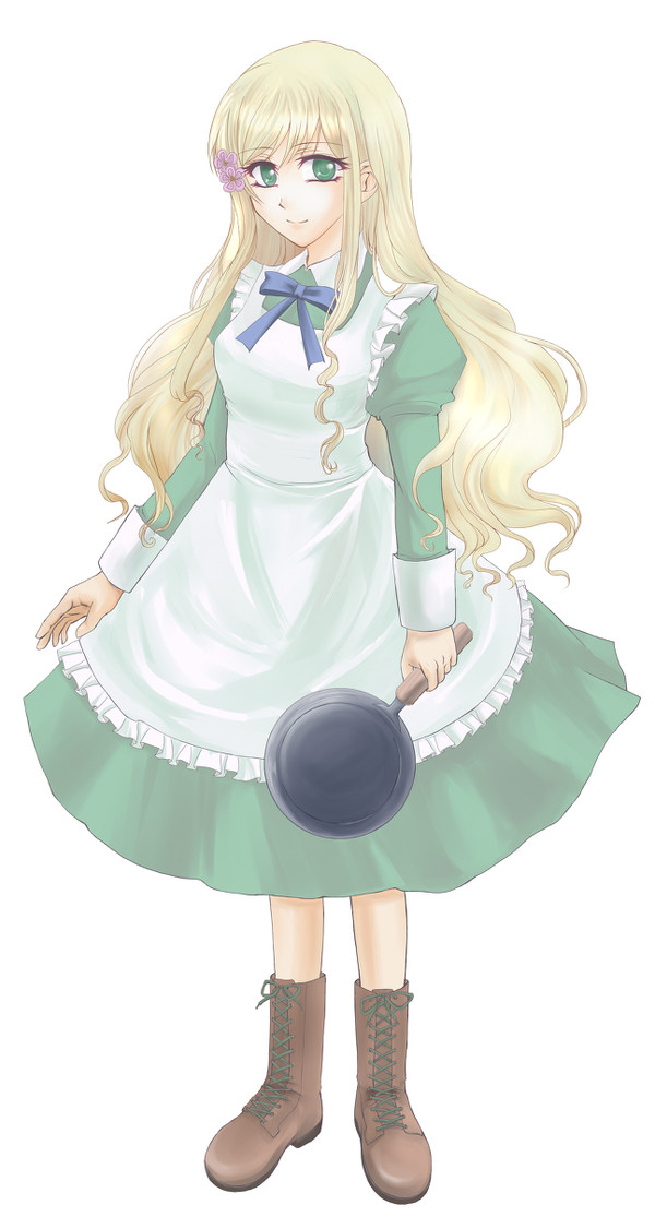 フライパンお姉さん