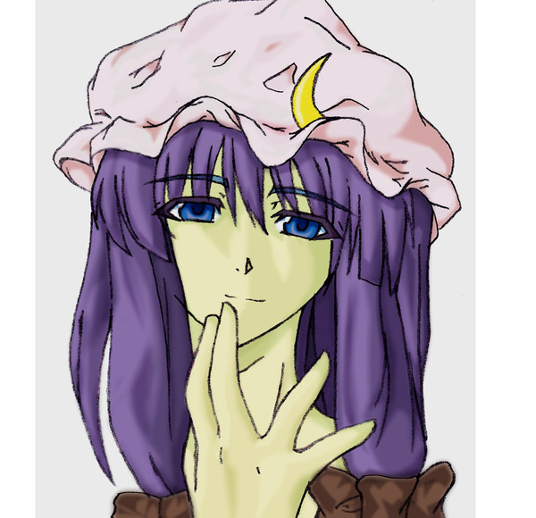 らくがきパチュリーさん