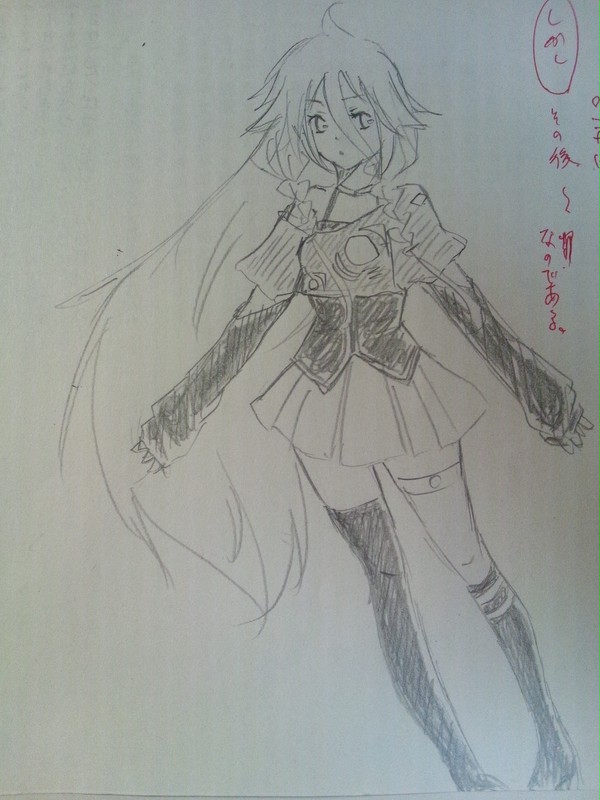 初描きIAちゃん