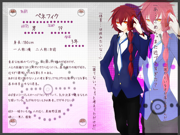 【PKG学】ペネフィク【キャラシ】