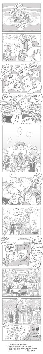 THE AVENGERS Alternative ending