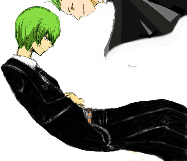 絵チャにて。