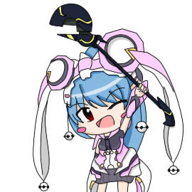 PSO2のキャラです。