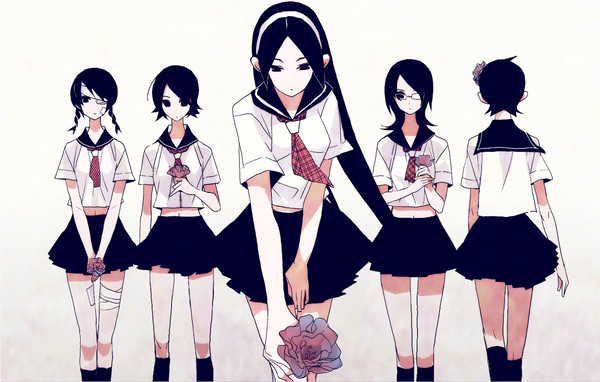 献花少女