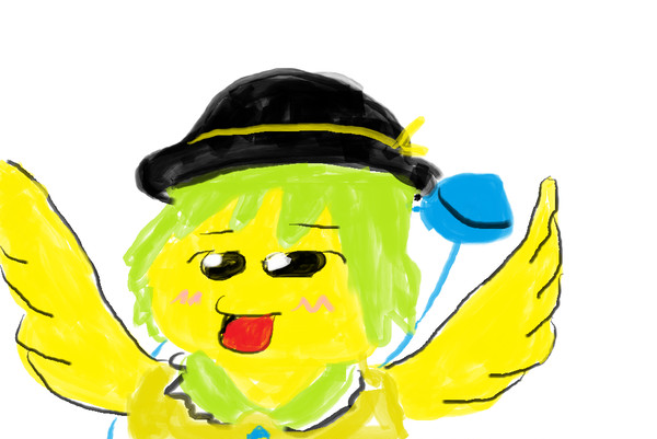 ひよこ(?)になったこいし
