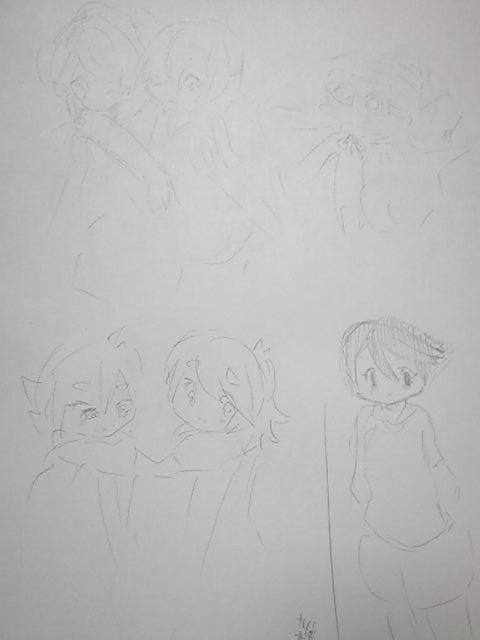 薄いイナイレ落書き