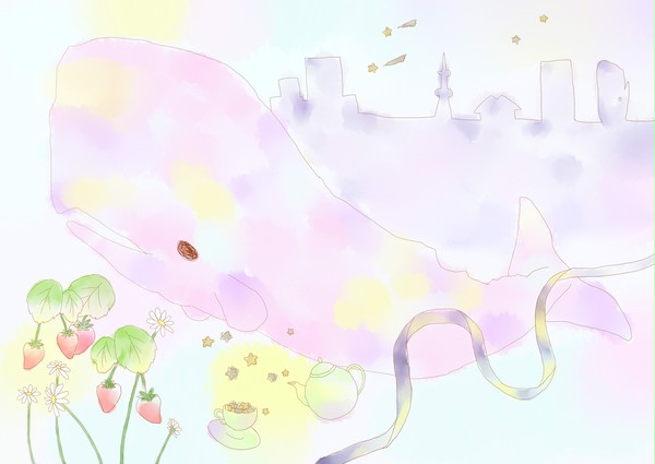 オーランドモモイロオオクジラ