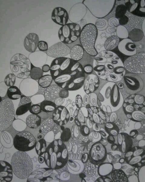 鉛筆画