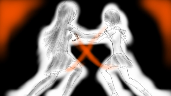 阿良々木の彼女X対謎の彼女X